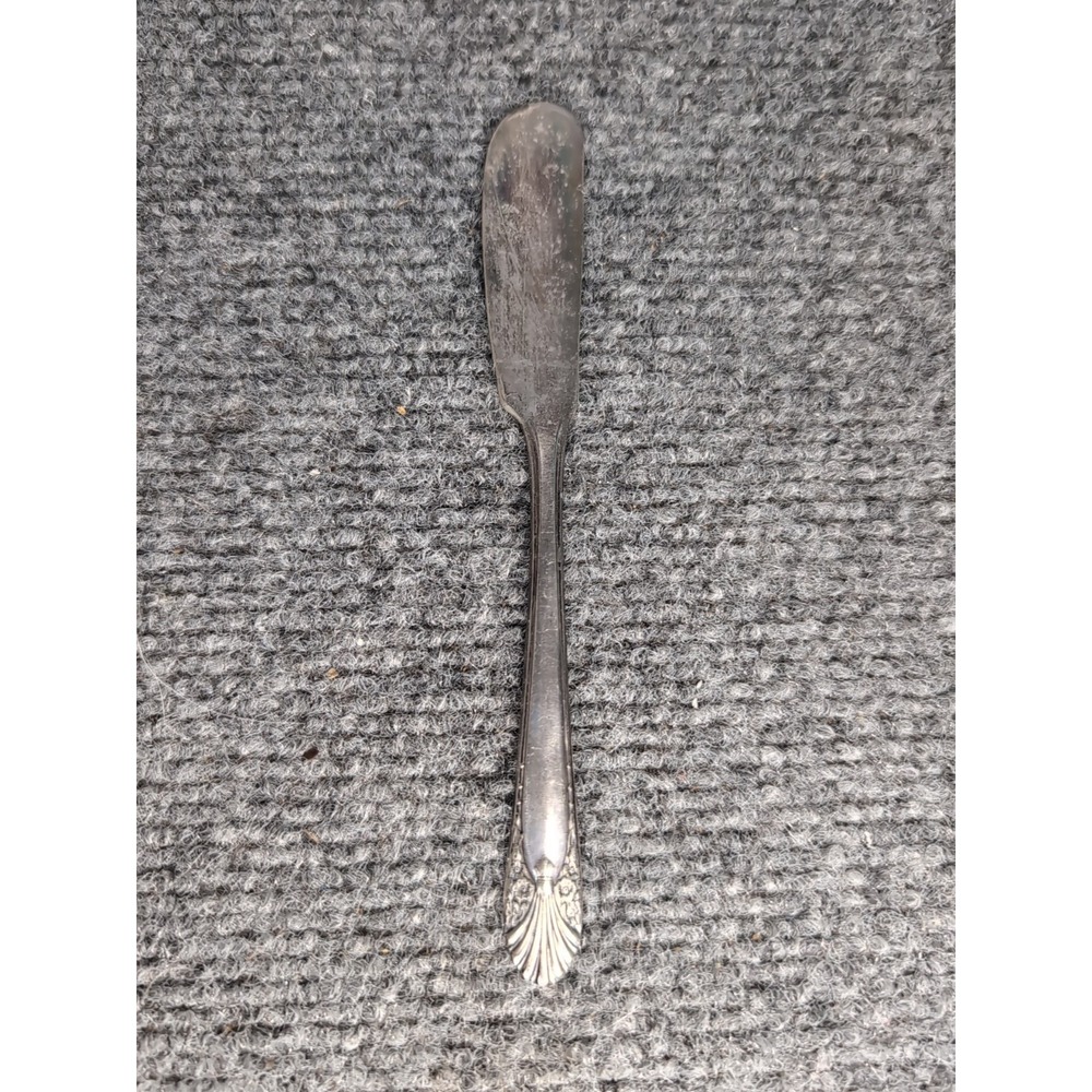 VTG International RADIANCE Crown Silverplate Spreader Butter Knife Flatware